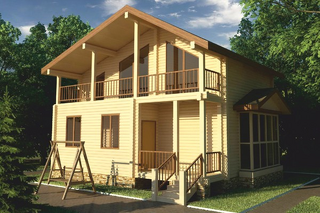 Деревянная баня по выгодной цене