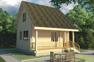 Заказать строительство небольшого дома