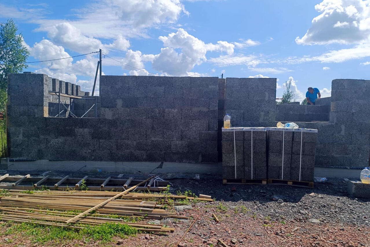 Арболитовые блоки надежный материал для строительства домов